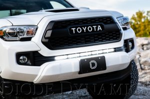 Toyota Tacoma LED Light Bar - Lower Grille - Diode Dynamics - SS30 Stealth Bracket Kit - `16-`23 Toyota Tacoma LED Light Bar - Lower Grille - Diode Dynamics - SS30 Stealth Bracket Kit - `16-`23